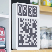 Robot-Readable Wall Clock