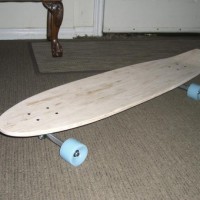 How-To:  Longboard Deck From Popsicle Sticks