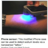 News From The Future: Tattoo Tracks Sodium And Glucose Via iPhone