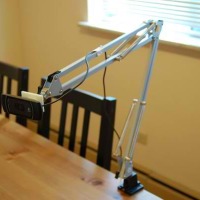 DIY Webcam Arm from IKEA Lamp