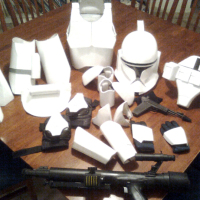 Cardboard Clone Trooper