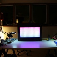 Mini RGB LED Video Wall With a Netduino Mini and Adafruit LED Strip