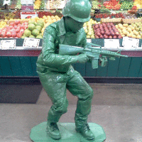 Rad Green Army Man Costume