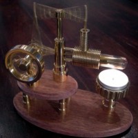 Free Download:  Gamma Stirling Engine Plans