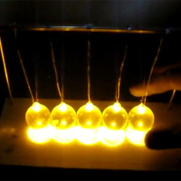 Lighted Newton’s Cradle