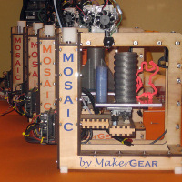 Building the MakerGear Mosaic 3D Printer – Part I: The Frame