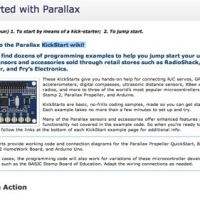 Getting Started with Parallax – KickStart Wiki