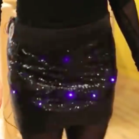 Twinkle LED Dance Party Skirt on Make: Live ep22