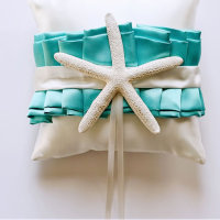 Beach-y Ring Bearer’s Pillow