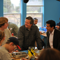 Dr. Sanjay Gupta Of CNN Visits MAKE