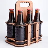 Cut Your Own Wooden Six Pack Holder
