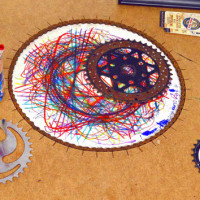 Bike Part Spirograph