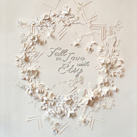 Etsy’s Papercut Valentine