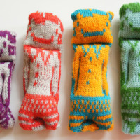 Funky Machine Knit Dolls