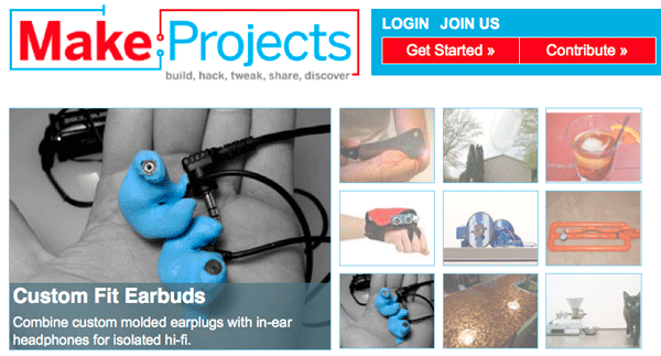 Make: Projects Homepage