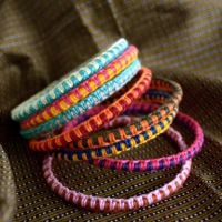 How-To: Macramé  Bangle Bracelets