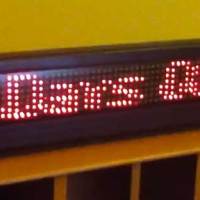 LED Scroller Counts Down to Maker Faire