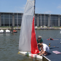 Drone Sailboat Built by College Students