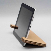 Laser-cut iPad Stand