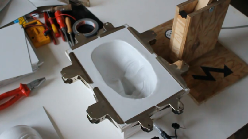 Easy Vacuum Forming with a Guy Fawkes Mask