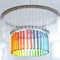 Test Tube Chandelier