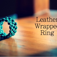 How-To: Leather-Wrapped Rings