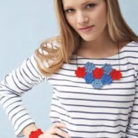 How-To: Crocheted Floral Necklace