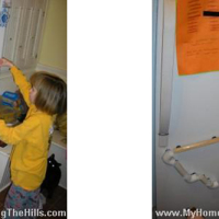 DIY Magnetic Fridge Marble Run