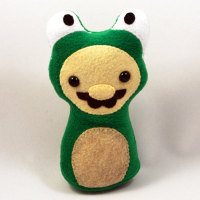 Frog Suit Mario Plush