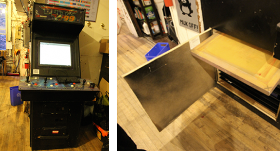 Newly Renovated MAME Cabinet – with Silkscreen Storage!