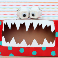 Tissue Box Tattle Monster