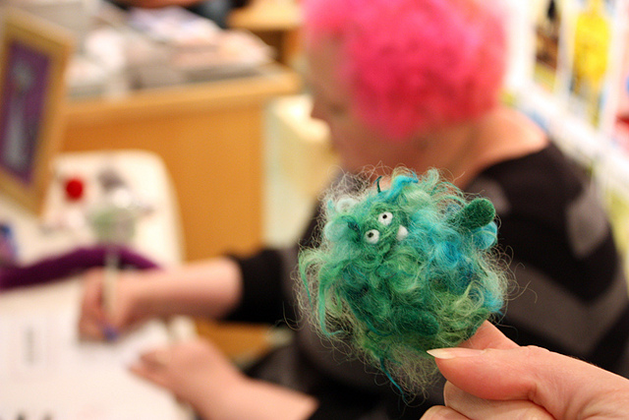 Open MAKE This Weekend: Needle Felting With Moxie, Henna With Darcy Vasudev