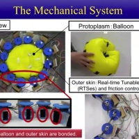 Amoeboid Robot Oozes Mechanically