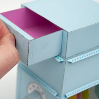 Papercraft Safe is Lockable, Clever, Fragile