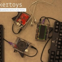 Thinkertoys Turn E-Waste into Fun Gadgetry