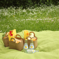 How-To: Butcher Paper Picnic Baskets