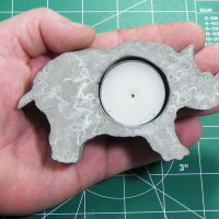 Make: Projects – Concrete Candleholder