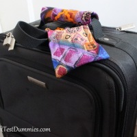 How-To: Recycled Necktie Luggage Tags