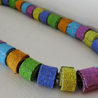 How-To: Recycled Denim Beads