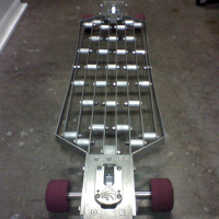 Homemade Aluminum Longboard Deck