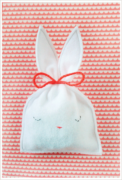 How-To: Easter Bunny Candy Pouch