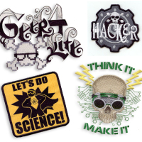 Free Hacker-Themed Embroidery Machine Designs