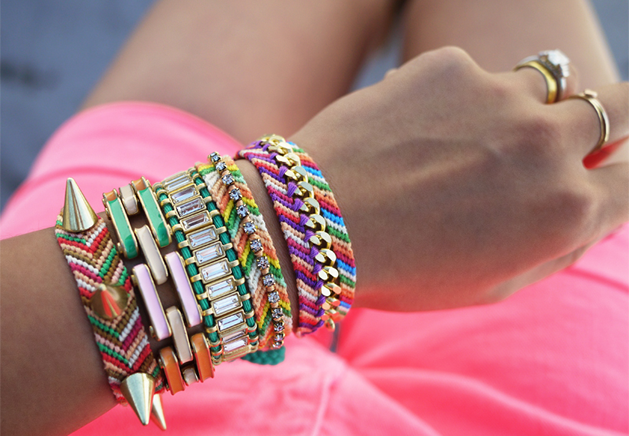 How-To: Blinged-Out Friendship Bracelets