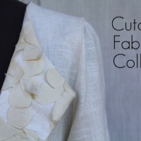 How-To: Fabric Cutout Embellished Collar