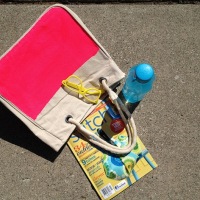 How-To: Easy Neon Canvas Tote