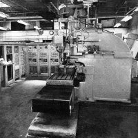 Punch Tape Programmable Metal Mill from 1952