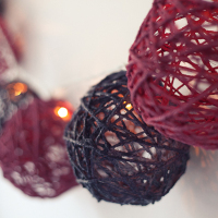 How-To: Twine Ball Light Garland
