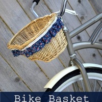 How-To: Ruffled Bicycle Basket