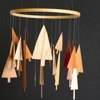 How-To: Faux Wooden Tree Mobile