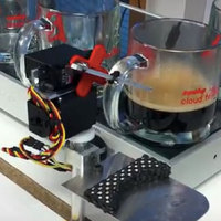 Textable Robotic Espresso Machine